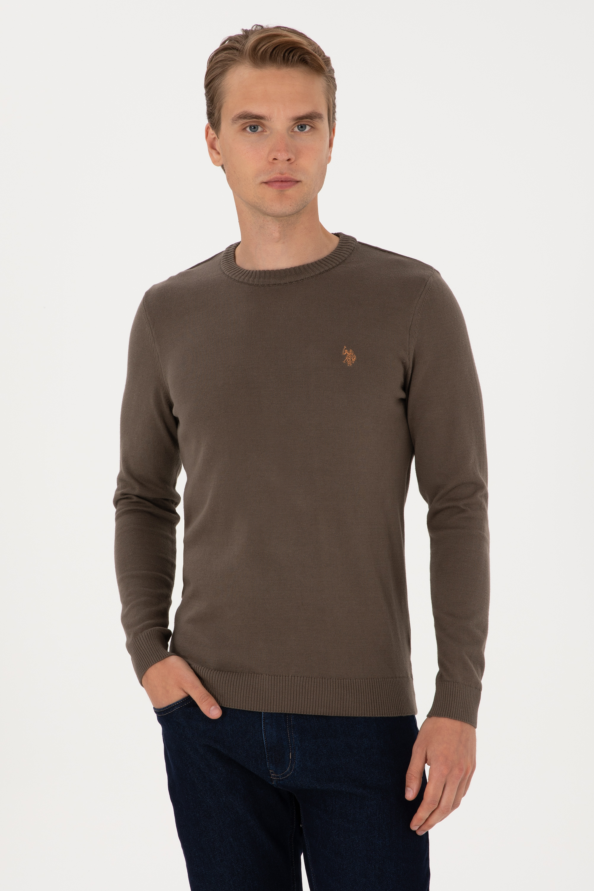 بافت بیسیک ویزون اندامی مردانه یو اس پولو | US POLO ASSN