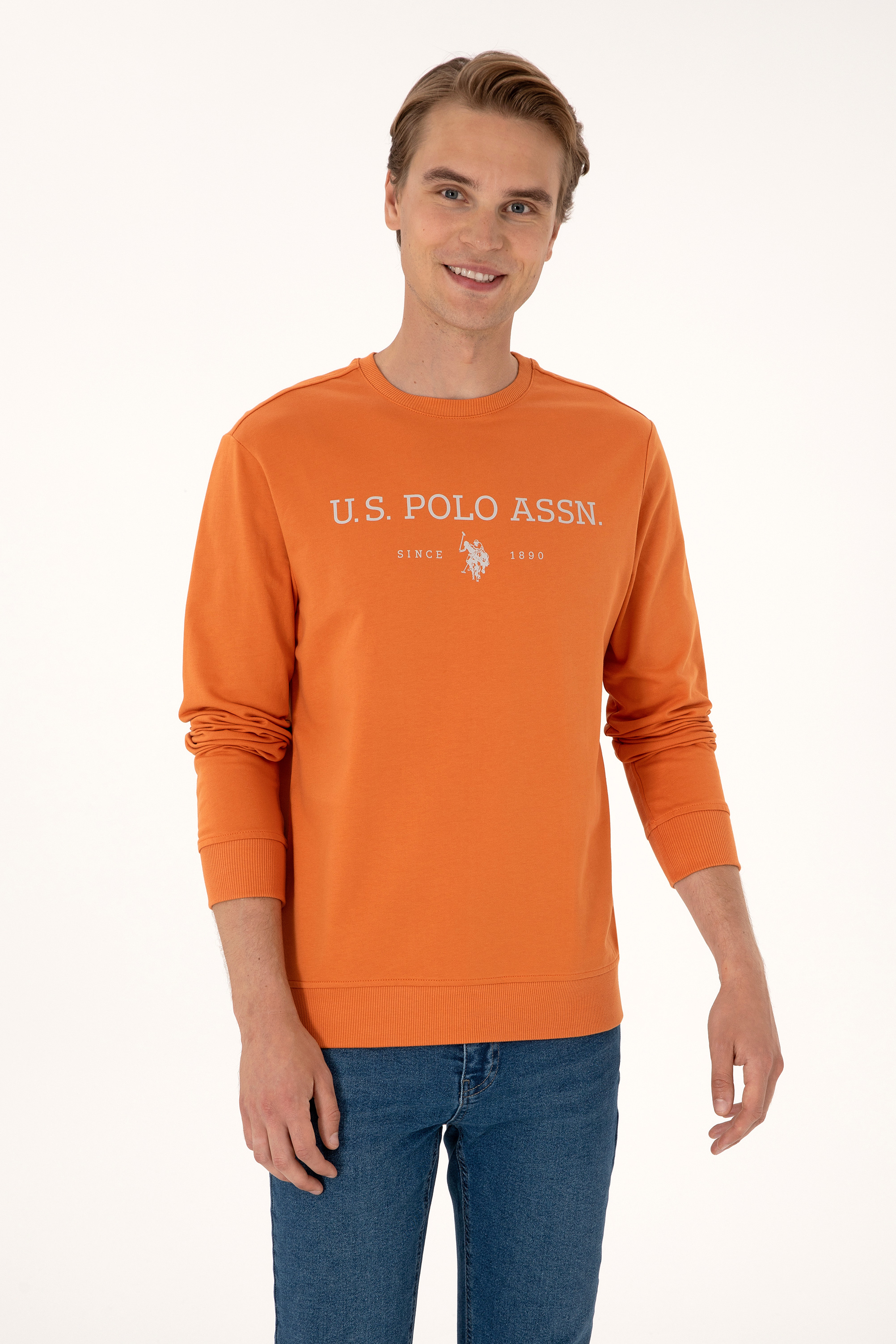 سویشرت بیسیک مسی رگولار مردانه یو اس پولو | US POLO ASSN