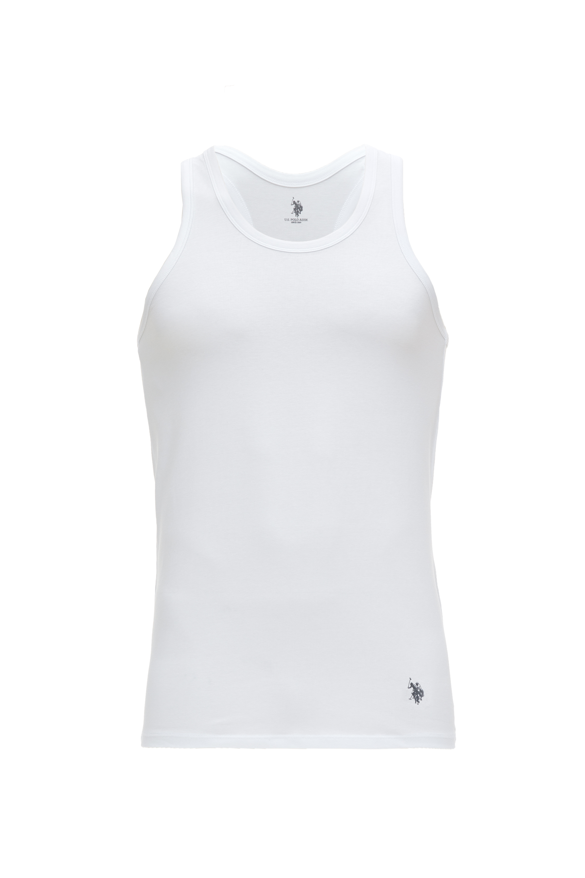 زیرپیراهنی سفید استاندارد فیت مردانه یو اس پولو | US POLO ASSN