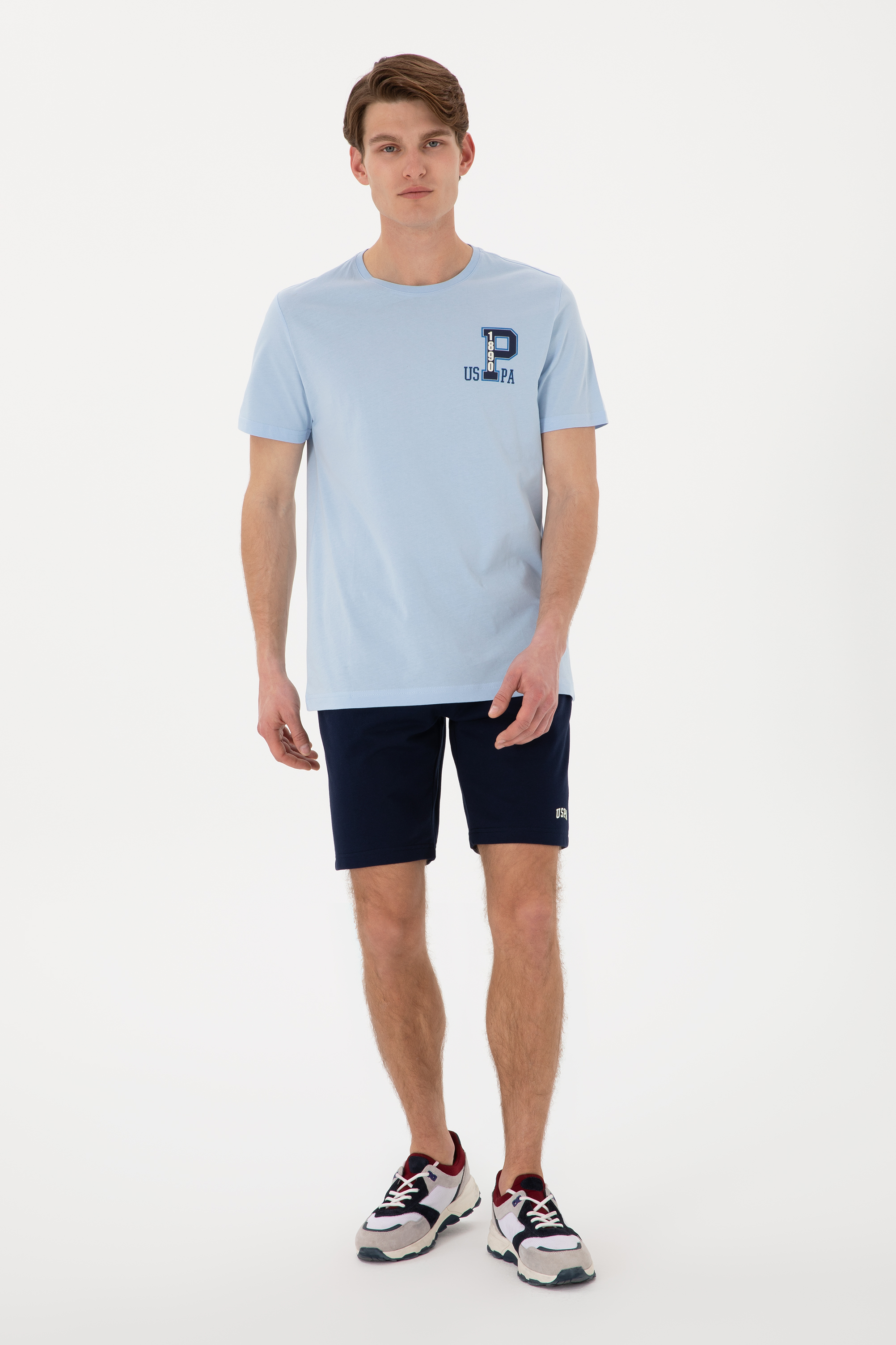 شلوارک لاجورد رگولار مردانه یو اس پولو | US POLO ASSN