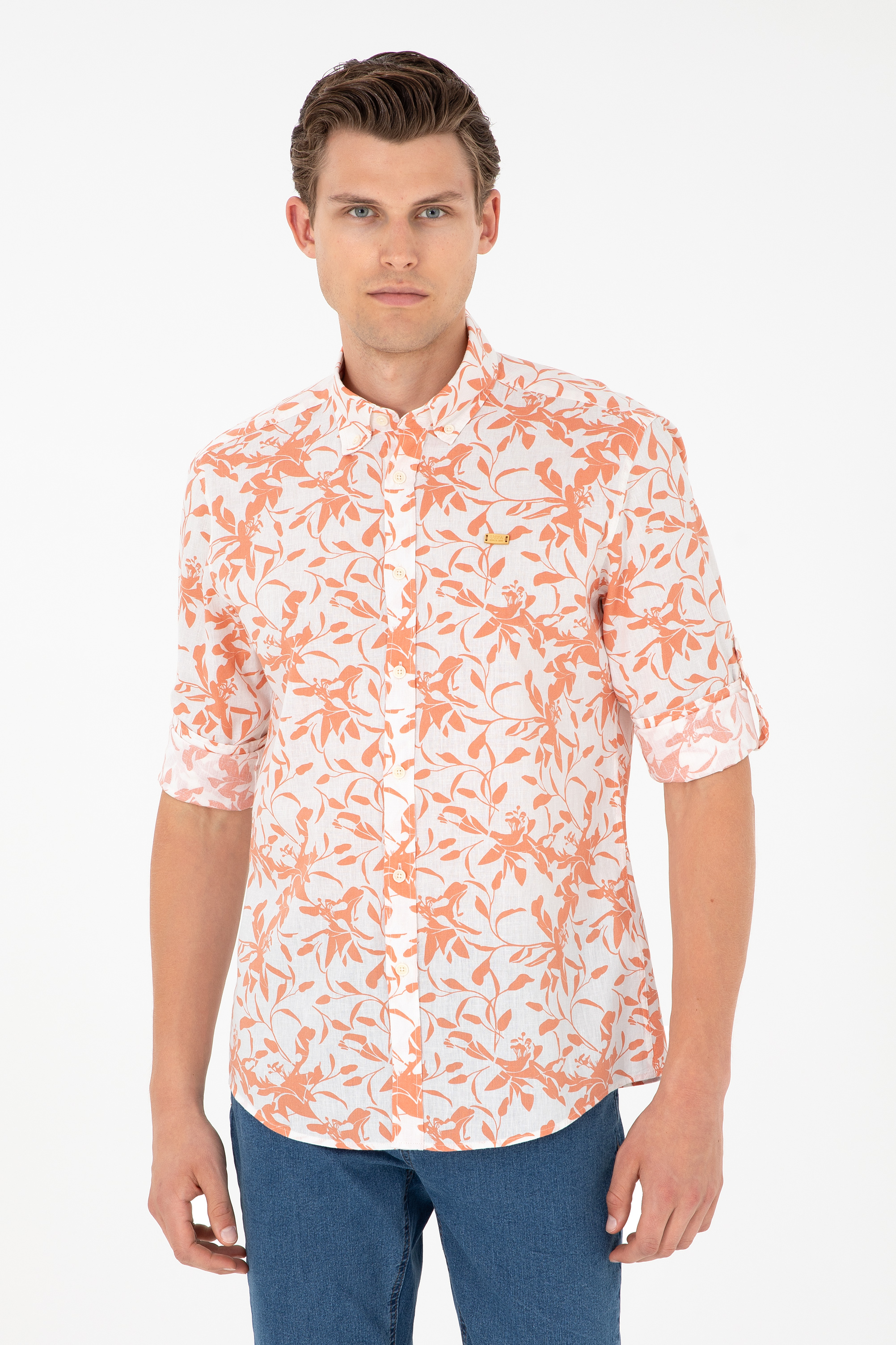 پیراهن اکرو رگولار مردانه یو اس پولو | US POLO ASSN