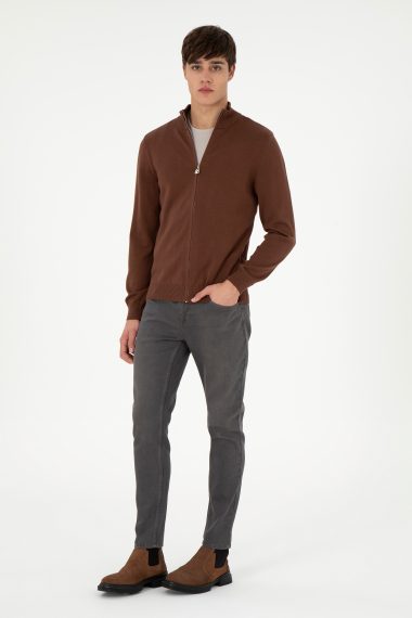 شلوار جین  آجری  اندامی  مردانه یو اس پولو | US POLO ASSN
