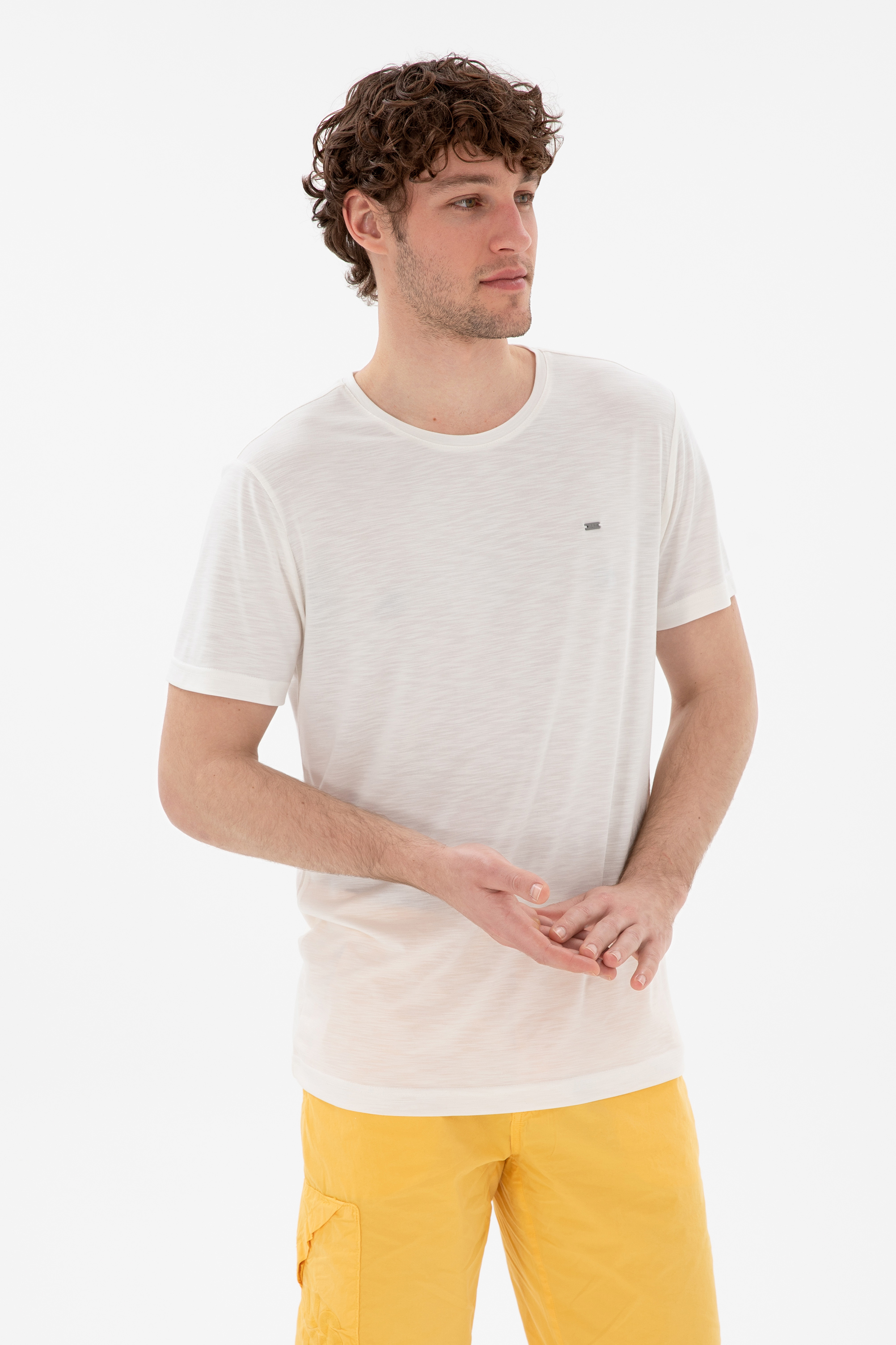 تی شرت بیسیک یقه گرد اکرو رگولار آستین کوتاه مردانه یو اس پولو | US POLO ASSN