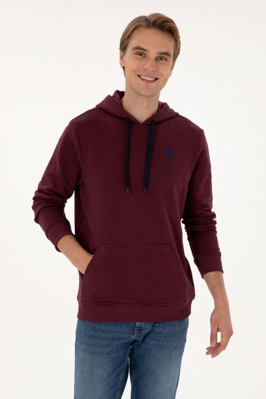 سویشرت بیسیک  آلبالویی  رگولار  مردانه یو اس پولو | US POLO ASSN