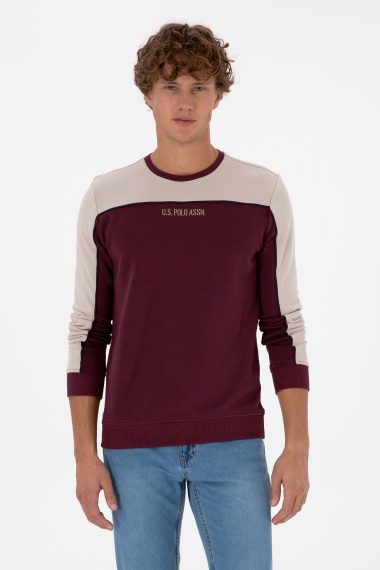 سویشرت  آلبالویی  رگولار  مردانه یو اس پولو | US POLO ASSN