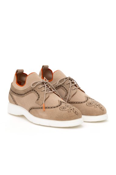 کفش ورزشی  بژ  استاندارد فیت  مردانه یو اس پولو | US POLO ASSN