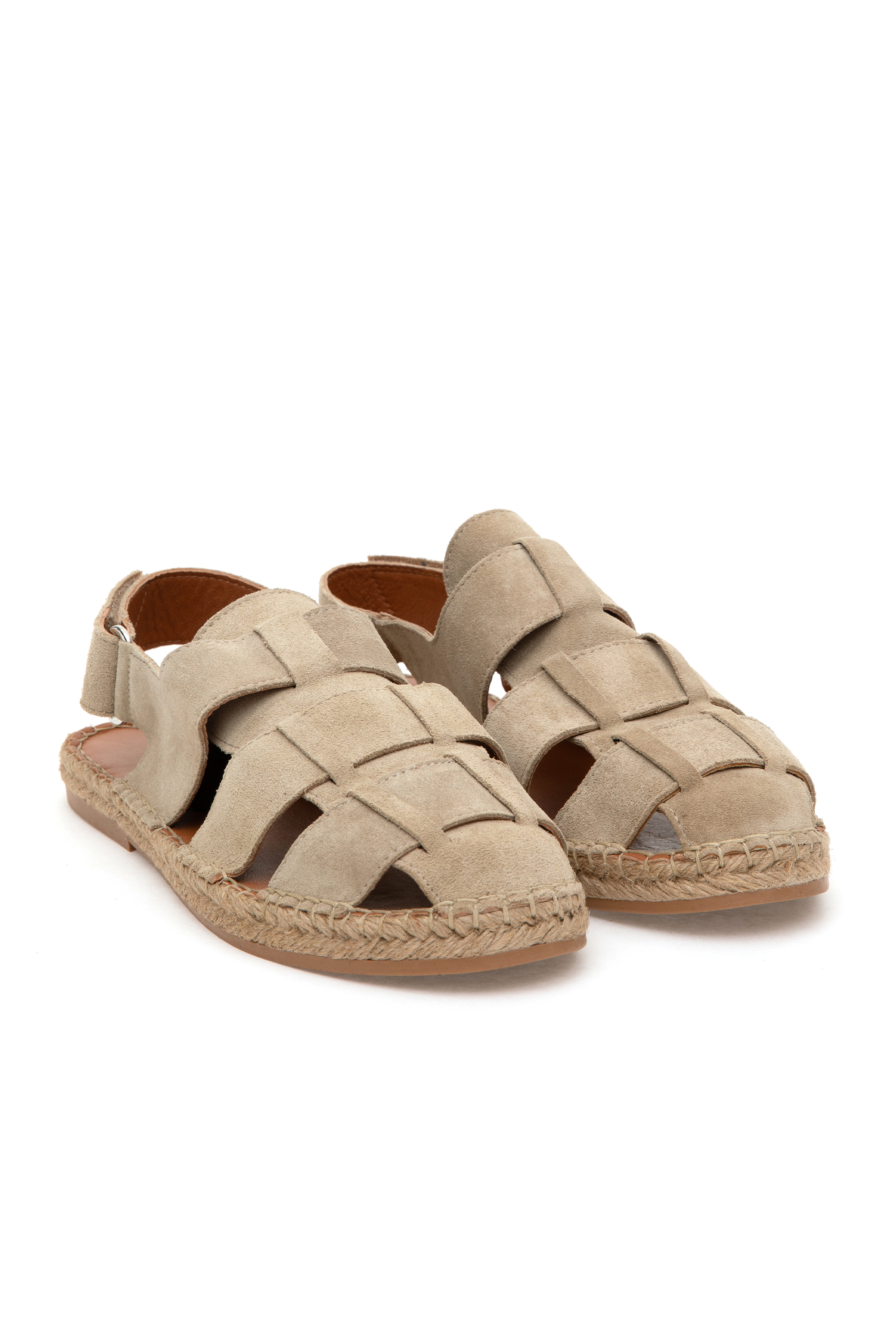 صندل بژ استاندارد فیت مردانه یو اس پولو | US POLO ASSN