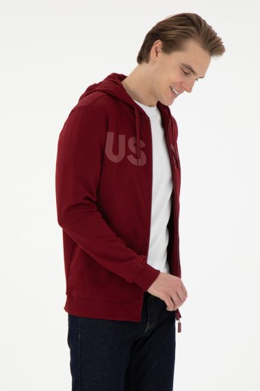 ژاکت  بورگاندی  رگولار  مردانه یو اس پولو | US POLO ASSN
