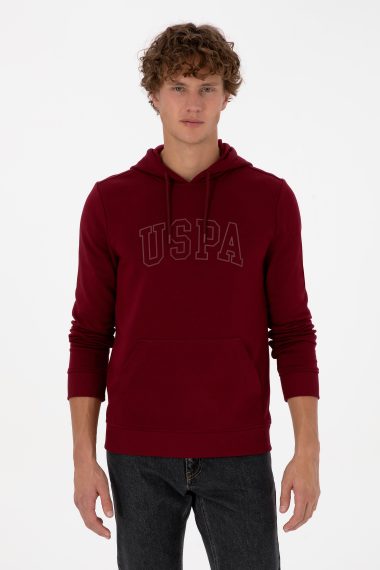 سویشرت  بورگاندی  رگولار  مردانه یو اس پولو | US POLO ASSN