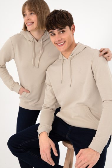 سویشرت بیسیک  خاکستری  رگولار  مردانه یو اس پولو | US POLO ASSN