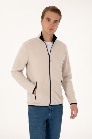 ژاکت  خاکستری  رگولار  مردانه یو اس پولو | US POLO ASSN