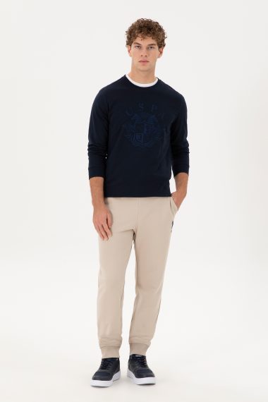 شلوار ورزشی  خاکستری  اندامی  مردانه یو اس پولو | US POLO ASSN
