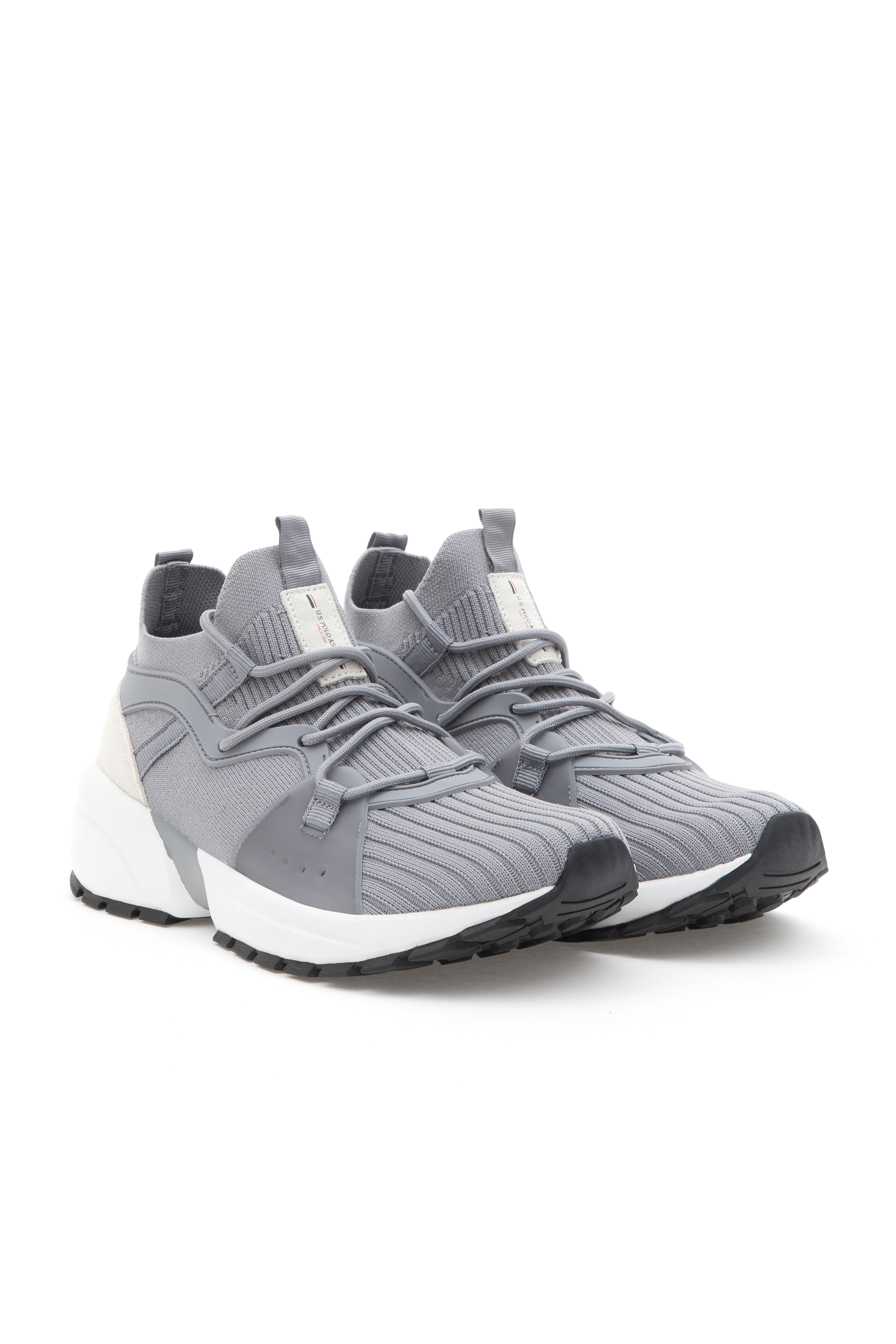 کفش ورزشی خاکستری استاندارد فیت مردانه یو اس پولو | US POLO ASSN