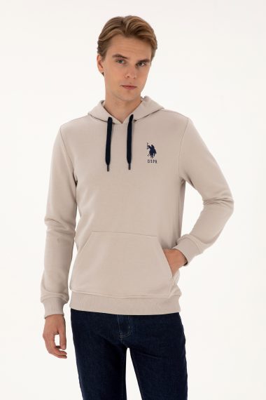 سویشرت بیسیک  خاکستری  رگولار  مردانه یو اس پولو | US POLO ASSN