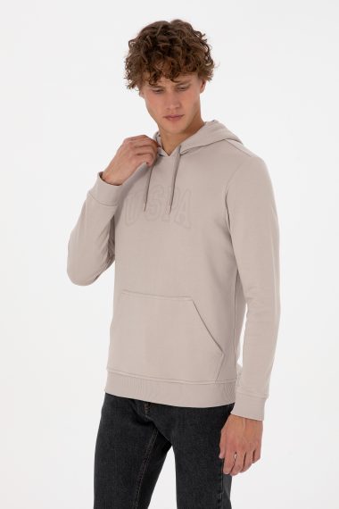 سویشرت  خاکستری  رگولار  مردانه یو اس پولو | US POLO ASSN