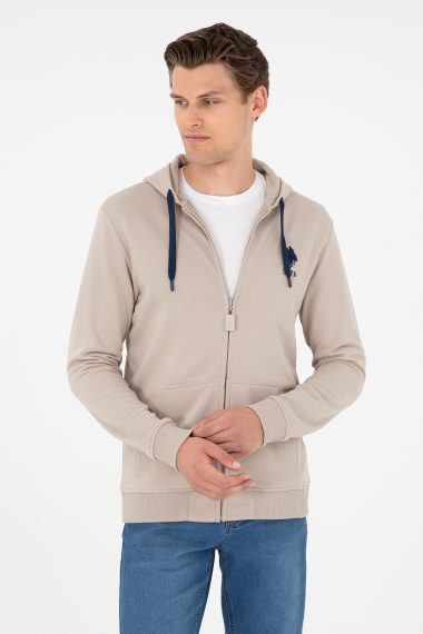 ژاکت  خاکستری  رگولار  مردانه یو اس پولو | US POLO ASSN