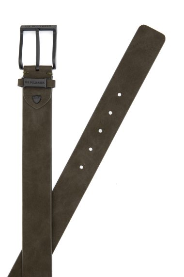 کمربند  خاکی  استاندارد فیت  مردانه یو اس پولو | US POLO ASSN