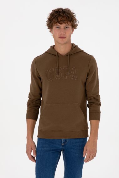 سویشرت  خاکی  رگولار  مردانه یو اس پولو | US POLO ASSN