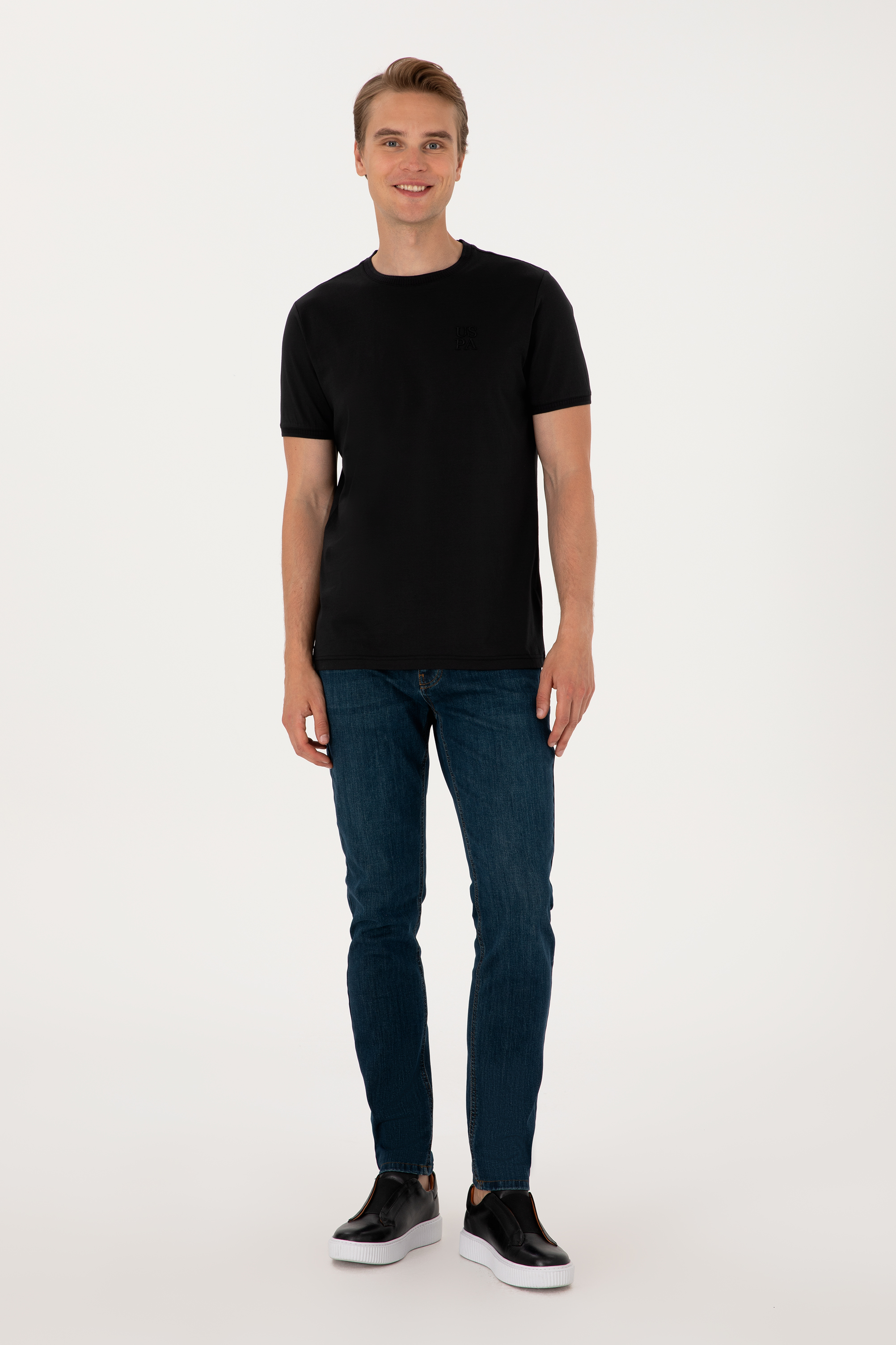 شلوار جین سبز اندامی مردانه یو اس پولو | US POLO ASSN
