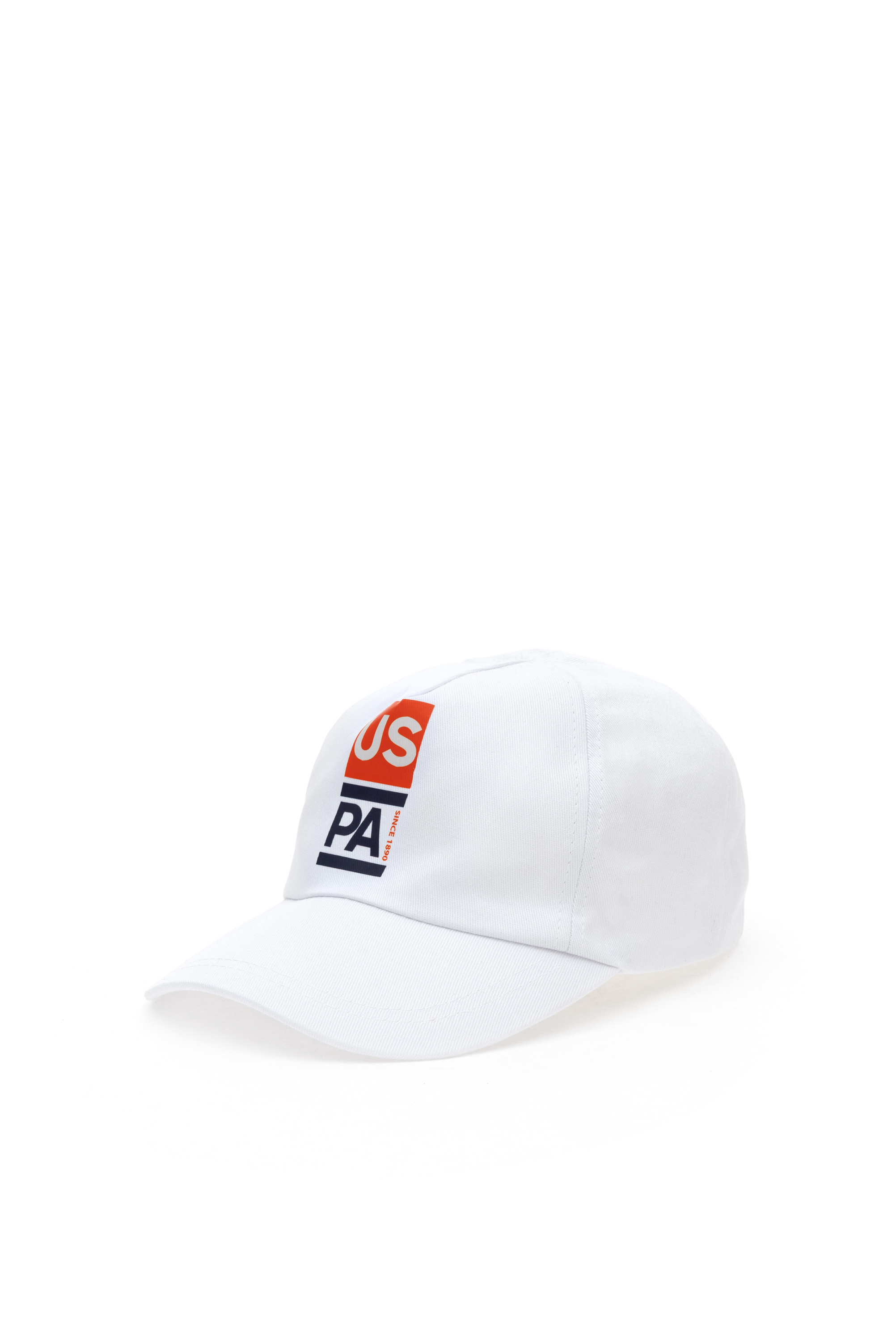 کلاه لبه دار سفید رگولار مردانه یو اس پولو | US POLO ASSN