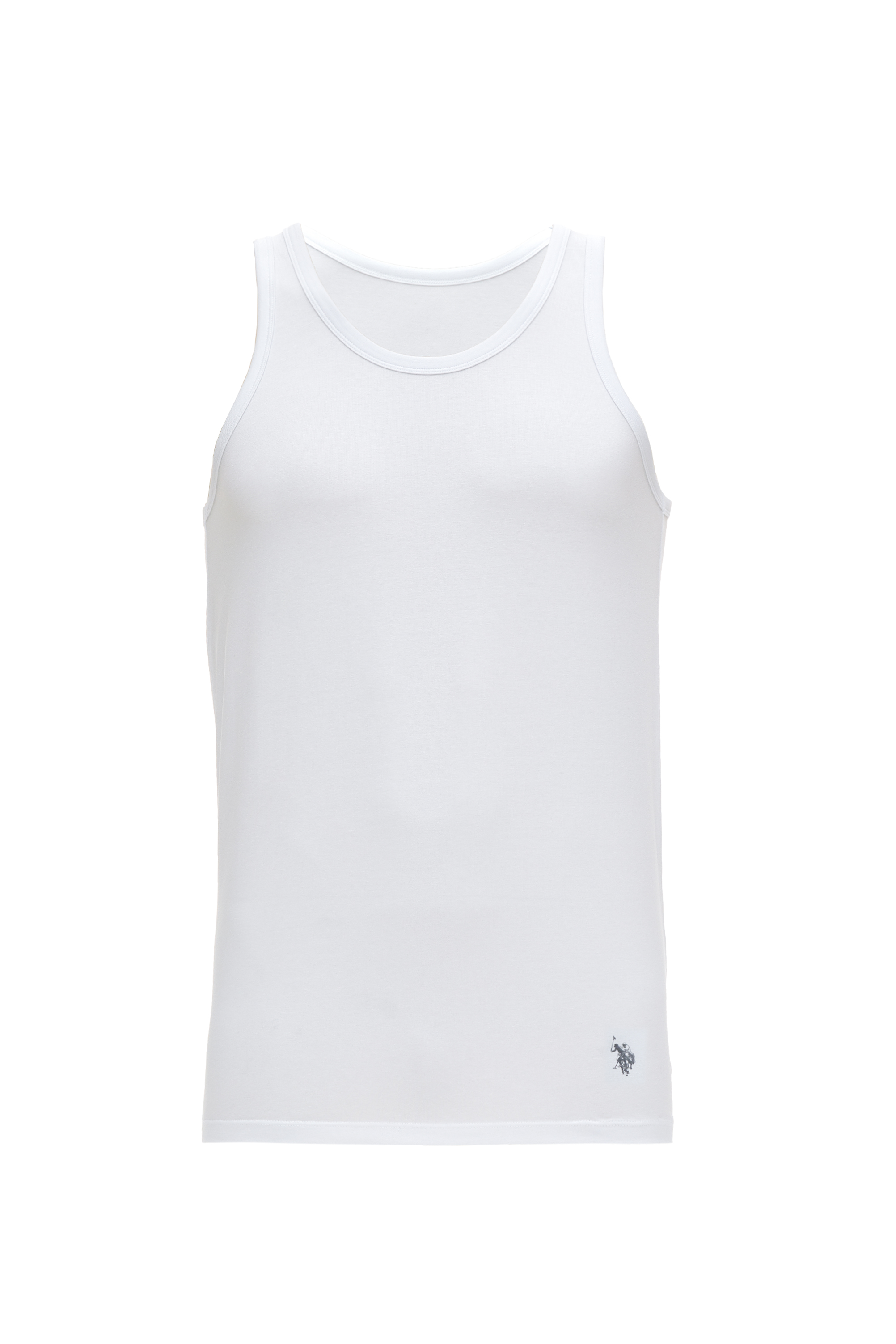 زیرپیراهنی سفید استاندارد فیت مردانه یو اس پولو | US POLO ASSN