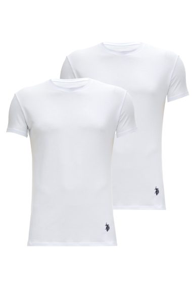 زیرپیراهنی  سفید  استاندارد فیت  مردانه یو اس پولو | US POLO ASSN