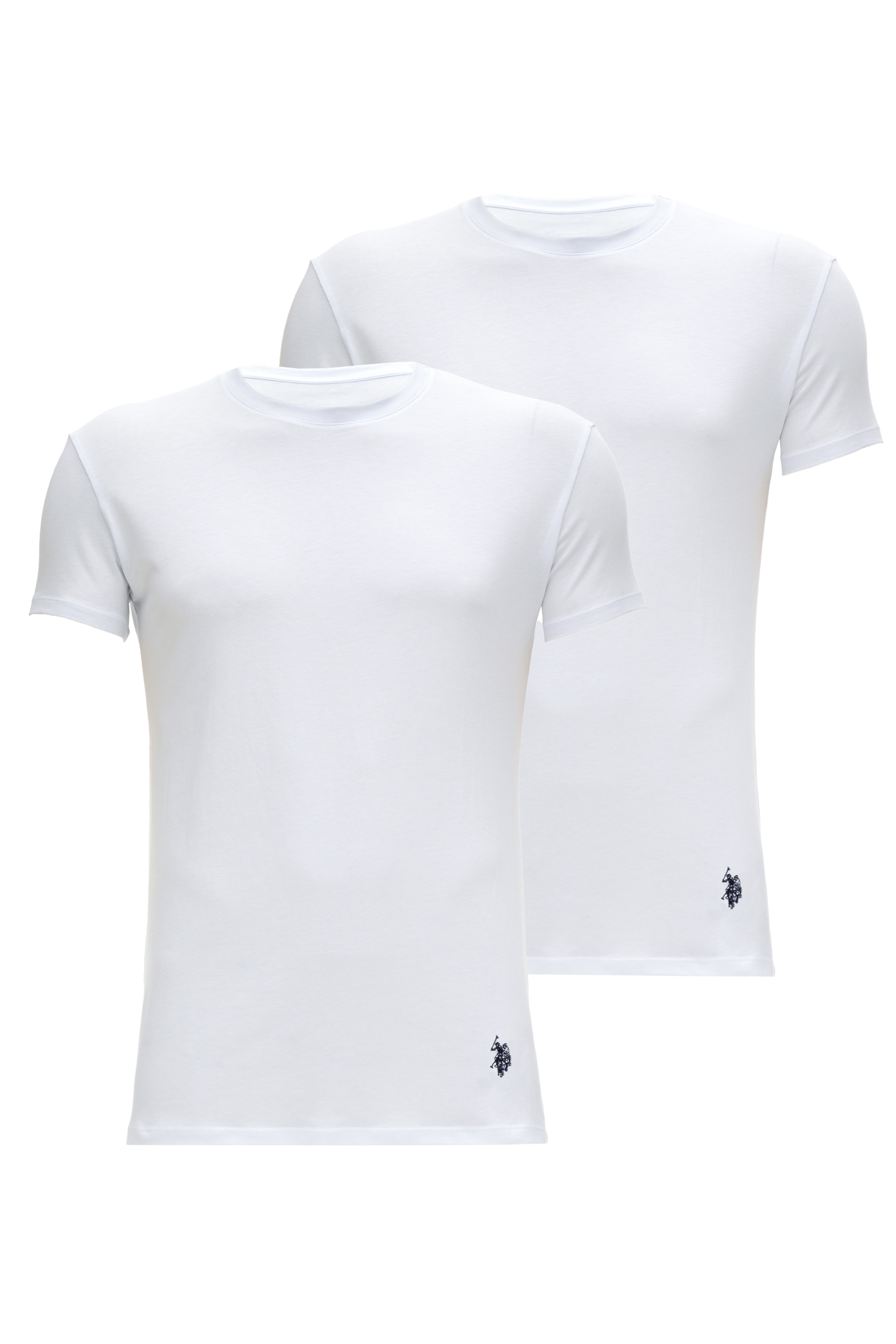 زیرپیراهنی سفید استاندارد فیت مردانه یو اس پولو | US POLO ASSN