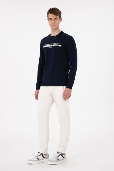 شلوار ورزشی  سفید  رگولار  مردانه یو اس پولو | US POLO ASSN