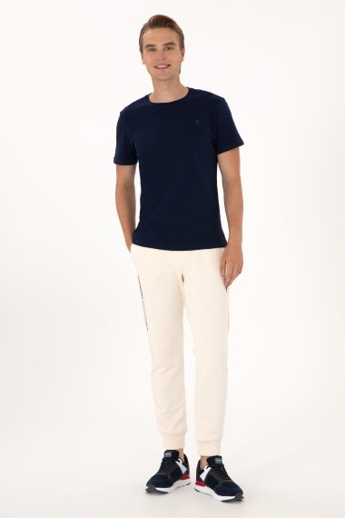 شلوار ورزشی  سفید  رگولار  مردانه یو اس پولو | US POLO ASSN