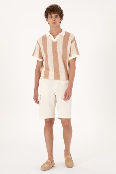 شلوارک  سفید  ریلکس  مردانه یو اس پولو | US POLO ASSN