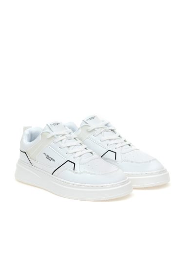 کفش ورزشی  سفید  استاندارد فیت  مردانه یو اس پولو | US POLO ASSN