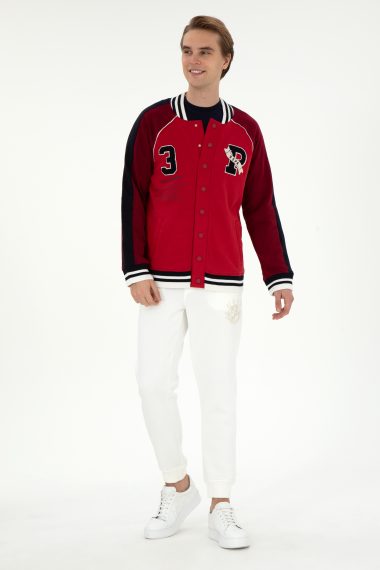 شلوار ورزشی  سفید  رگولار  مردانه یو اس پولو | US POLO ASSN