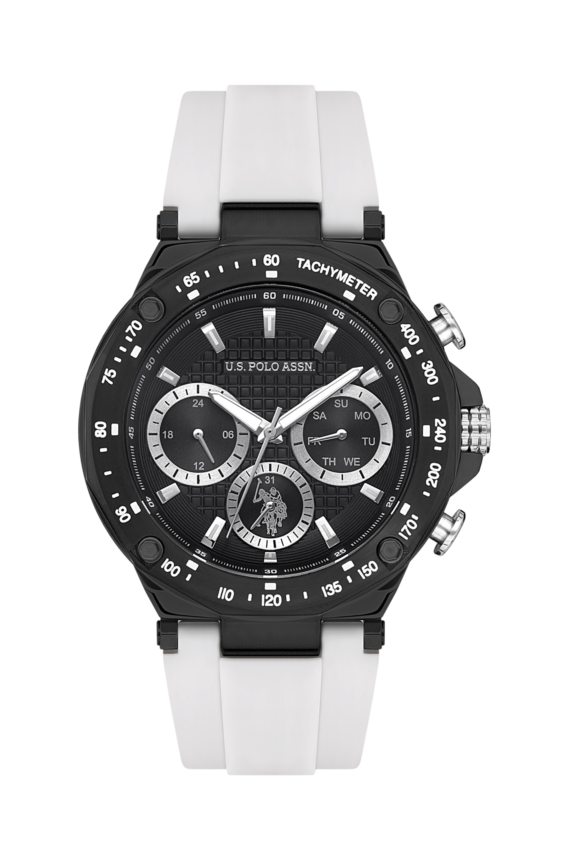 ساعت مچی سفید استاندارد فیت مردانه یو اس پولو | US POLO ASSN