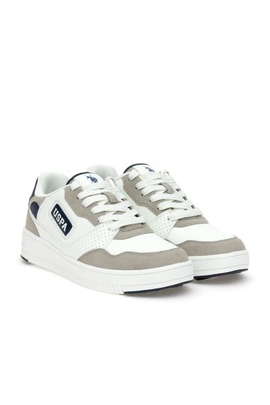 کفش ورزشی  سفید  استاندارد فیت  مردانه یو اس پولو | US POLO ASSN