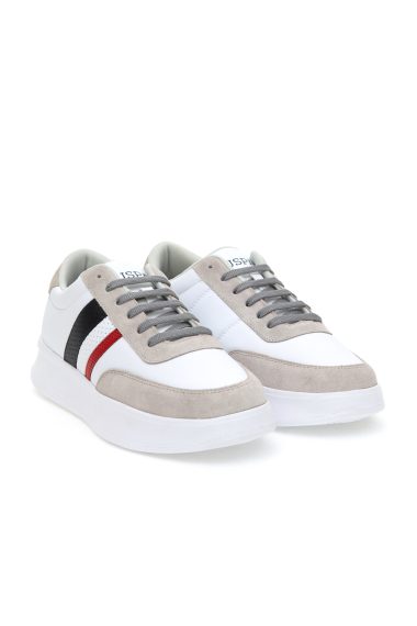 کفش ورزشی  سفید  استاندارد فیت  مردانه یو اس پولو | US POLO ASSN