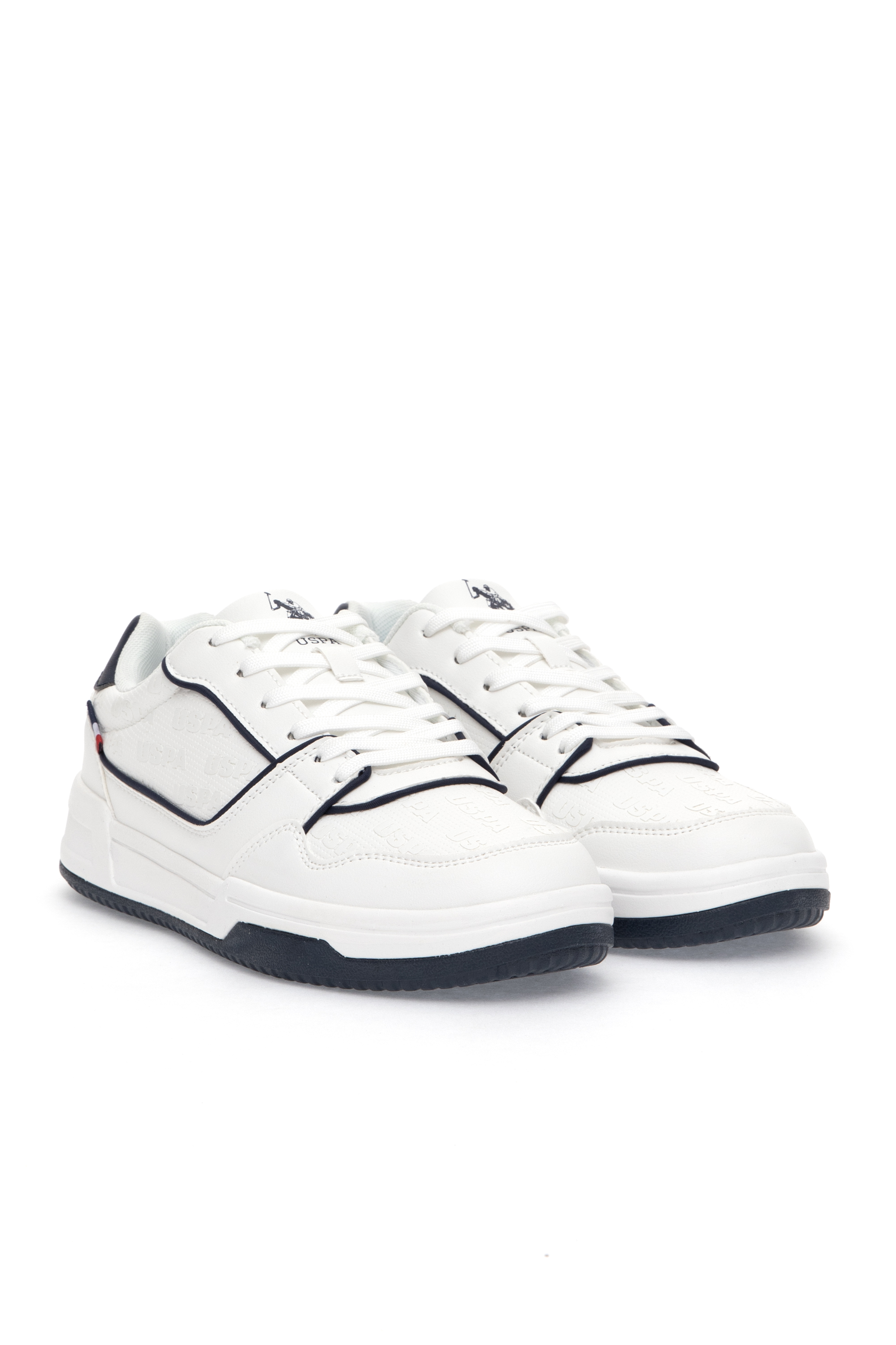 کفش سفید استاندارد فیت مردانه یو اس پولو | US POLO ASSN