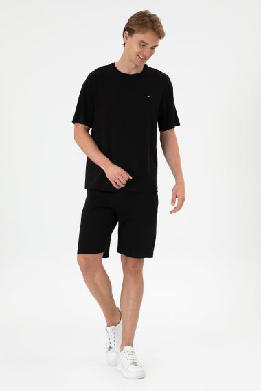 شلوارک  سیاه  رگولار  مردانه یو اس پولو | US POLO ASSN