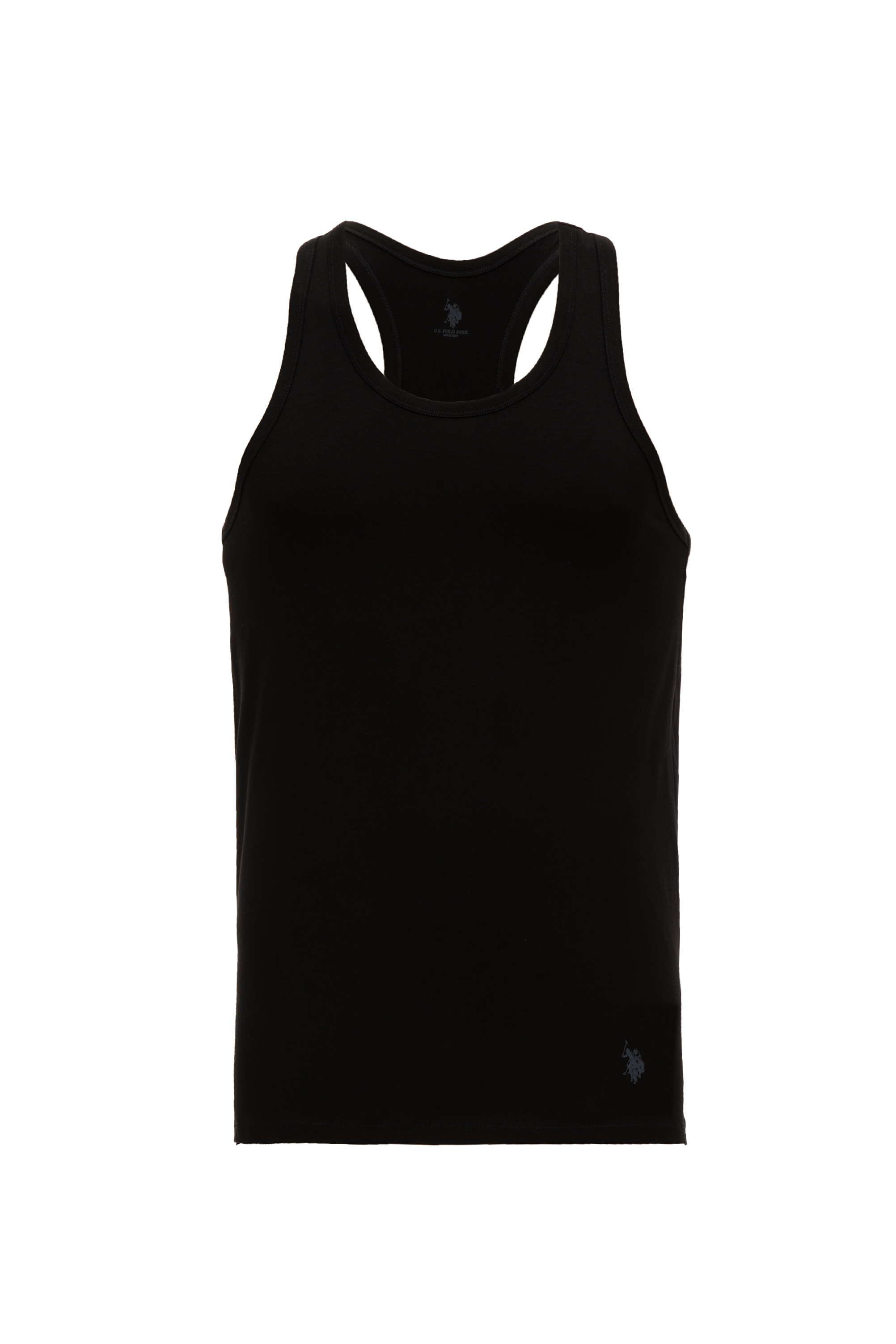 زیرپیراهنی سیاه استاندارد فیت مردانه یو اس پولو | US POLO ASSN