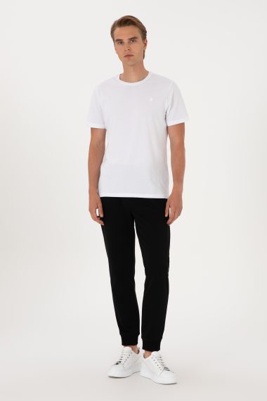 شلوار ورزشی  سیاه  رگولار  مردانه یو اس پولو | US POLO ASSN