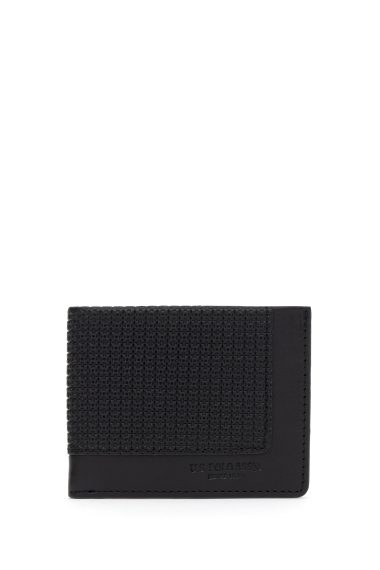 کیف پول  سیاه  استاندارد فیت  مردانه یو اس پولو | US POLO ASSN