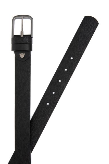 کمربند  سیاه  استاندارد فیت  مردانه یو اس پولو | US POLO ASSN