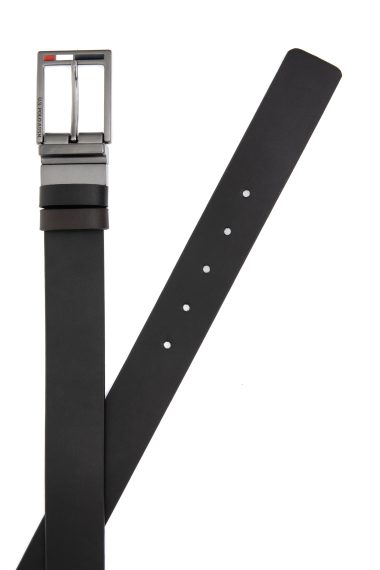 کمربند  سیاه  استاندارد فیت  مردانه یو اس پولو | US POLO ASSN