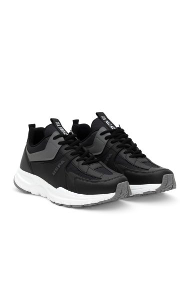 کفش ورزشی  سیاه  استاندارد فیت  مردانه یو اس پولو | US POLO ASSN
