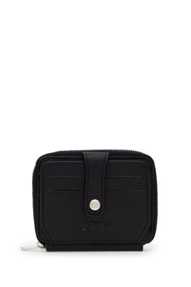 کیف پول  سیاه  رگولار  مردانه یو اس پولو | US POLO ASSN
