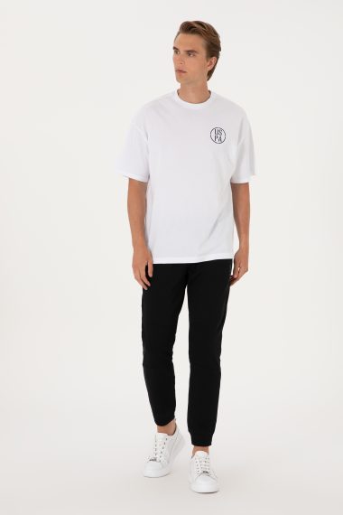 شلوار ورزشی  سیاه  اندامی  مردانه یو اس پولو | US POLO ASSN
