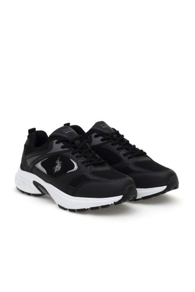 کفش ورزشی  سیاه  استاندارد فیت  مردانه یو اس پولو | US POLO ASSN