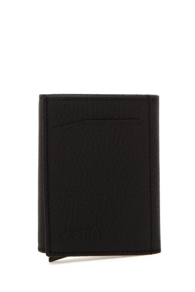 کیف پول  سیاه  رگولار  مردانه یو اس پولو | US POLO ASSN