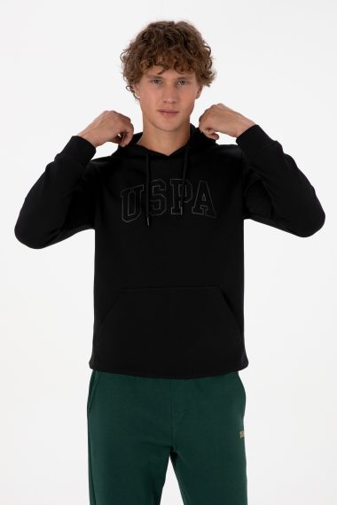 سویشرت  سیاه  رگولار  مردانه یو اس پولو | US POLO ASSN