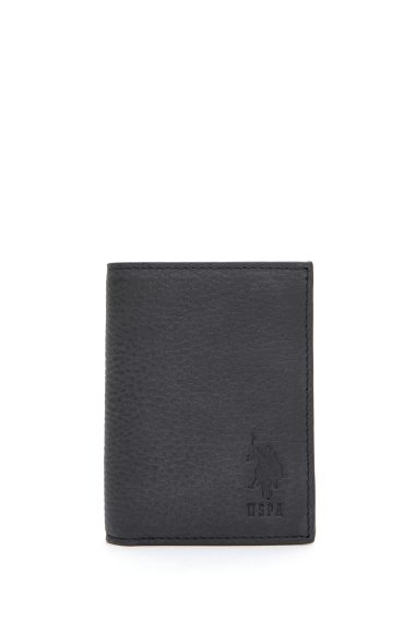کیف پول  سیاه  رگولار  مردانه یو اس پولو | US POLO ASSN