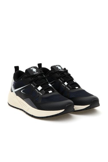 کفش ورزشی  سیاه  استاندارد فیت  مردانه یو اس پولو | US POLO ASSN